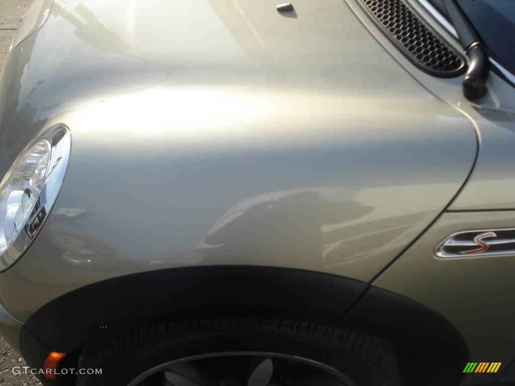 2008 Cooper S Convertible Sidewalk Edition - Sparkling Silver Metallic / Malt Brown English Leather photo #6