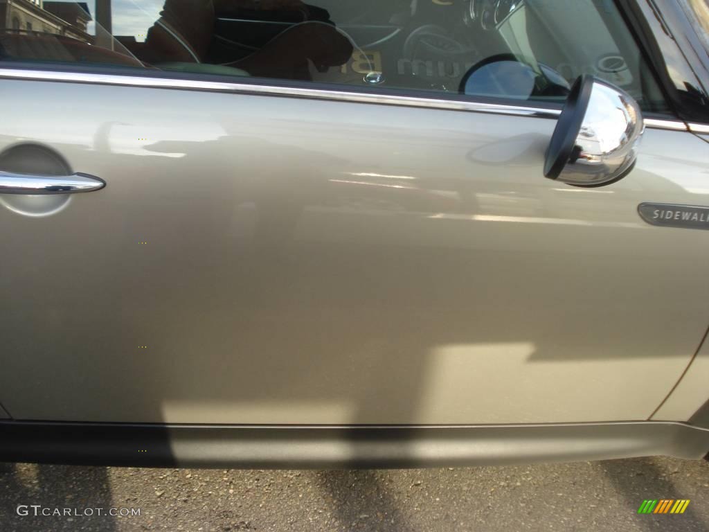 2008 Cooper S Convertible Sidewalk Edition - Sparkling Silver Metallic / Malt Brown English Leather photo #7