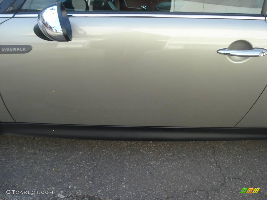 2008 Cooper S Convertible Sidewalk Edition - Sparkling Silver Metallic / Malt Brown English Leather photo #8