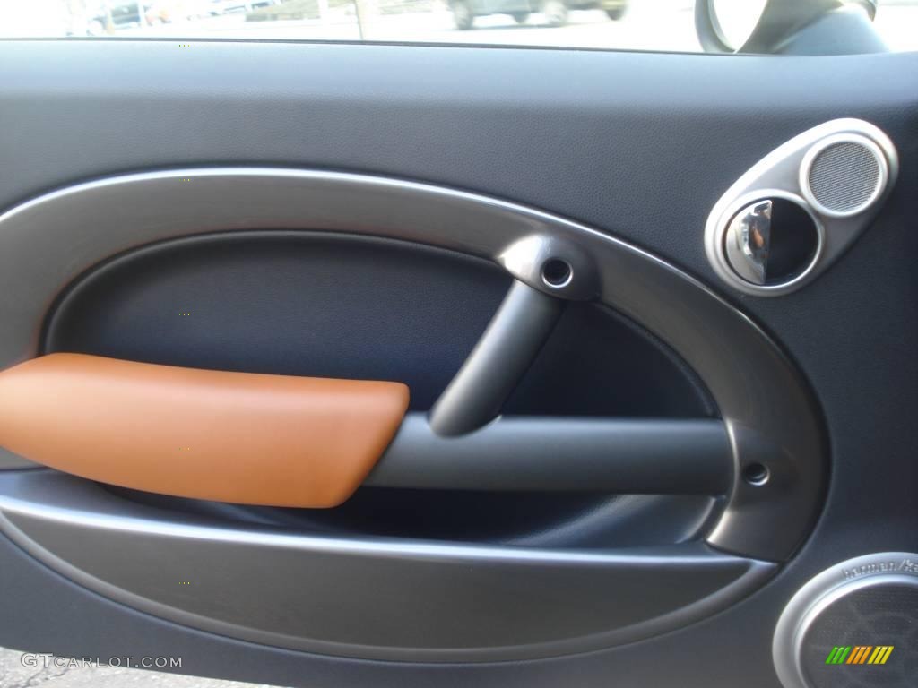 2008 Cooper S Convertible Sidewalk Edition - Sparkling Silver Metallic / Malt Brown English Leather photo #16