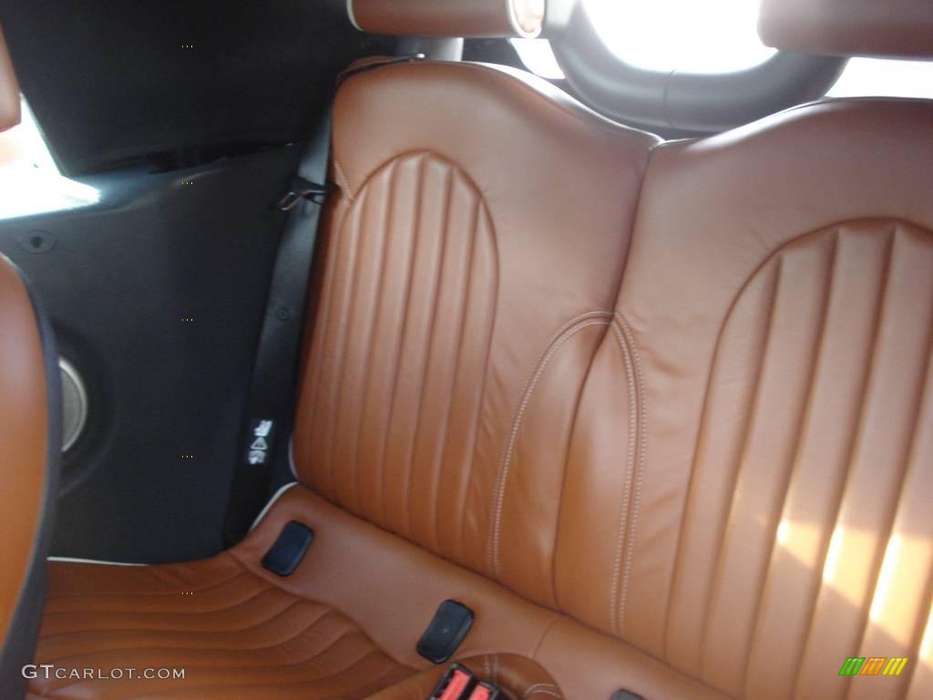 2008 Cooper S Convertible Sidewalk Edition - Sparkling Silver Metallic / Malt Brown English Leather photo #18