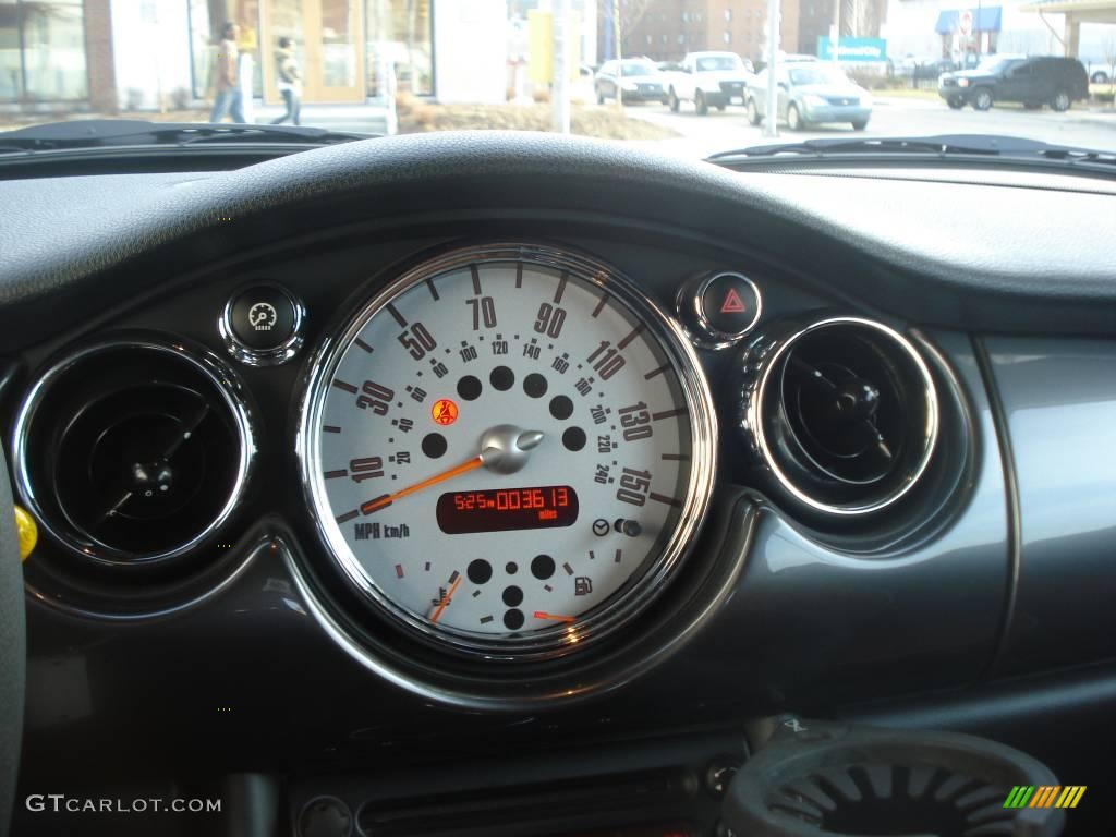 2008 Cooper S Convertible Sidewalk Edition - Sparkling Silver Metallic / Malt Brown English Leather photo #26