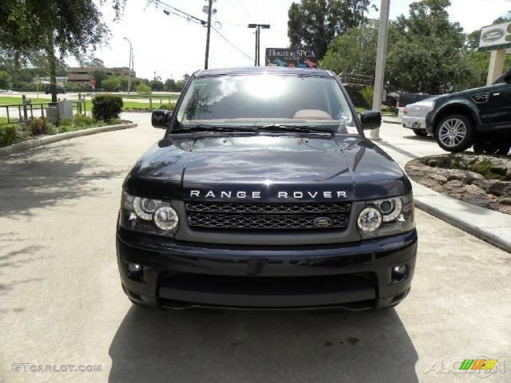 2010 Range Rover Sport HSE - Buckingham Blue / Premium Tan/Tan Stitching photo #6