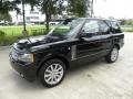 2010 Santorini Black Pearl Land Rover Range Rover Supercharged  photo #2