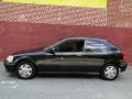 2000 Flamenco Black Pearl Honda Civic DX  photo #2