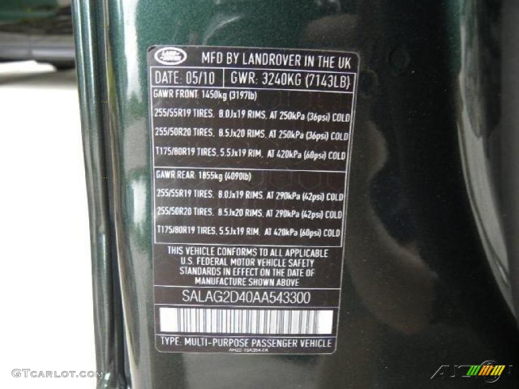 2010 LR4 HSE - Galway Green / Almond/Arabica photo #17