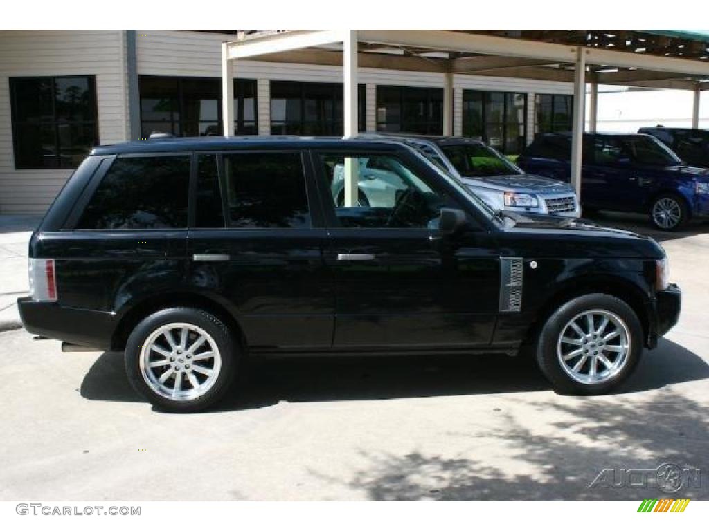 2007 Range Rover Supercharged - Java Black Pearl / Charcoal photo #3