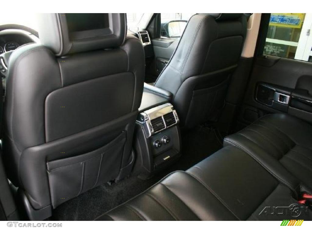 2007 Range Rover Supercharged - Java Black Pearl / Charcoal photo #14