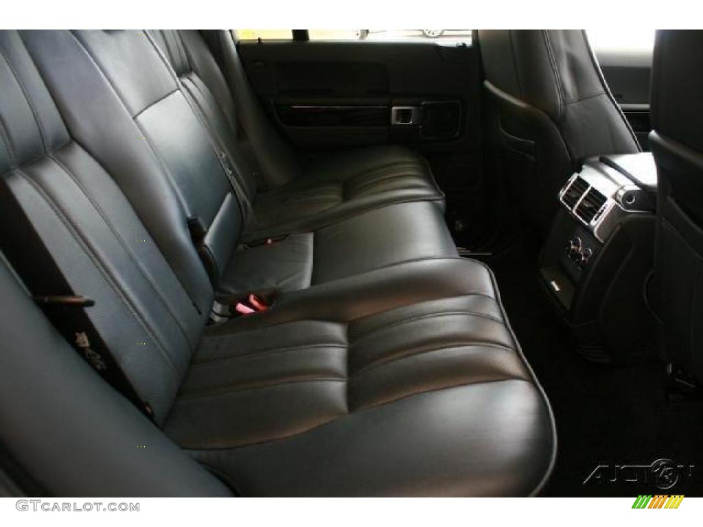 2007 Range Rover Supercharged - Java Black Pearl / Charcoal photo #21