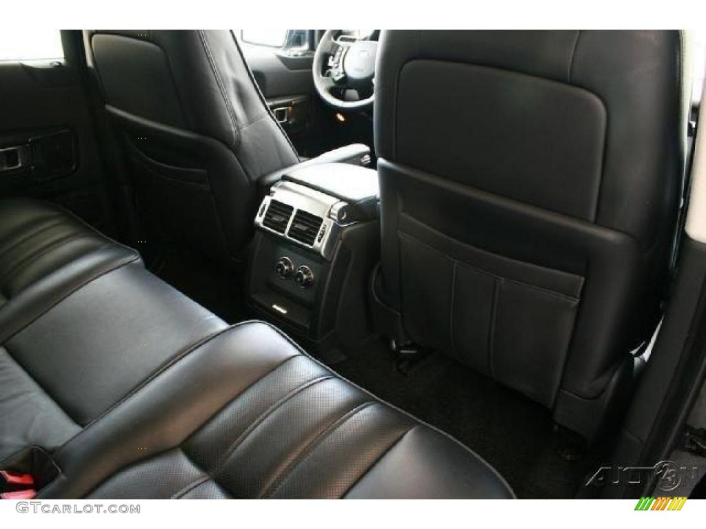2007 Range Rover Supercharged - Java Black Pearl / Charcoal photo #22