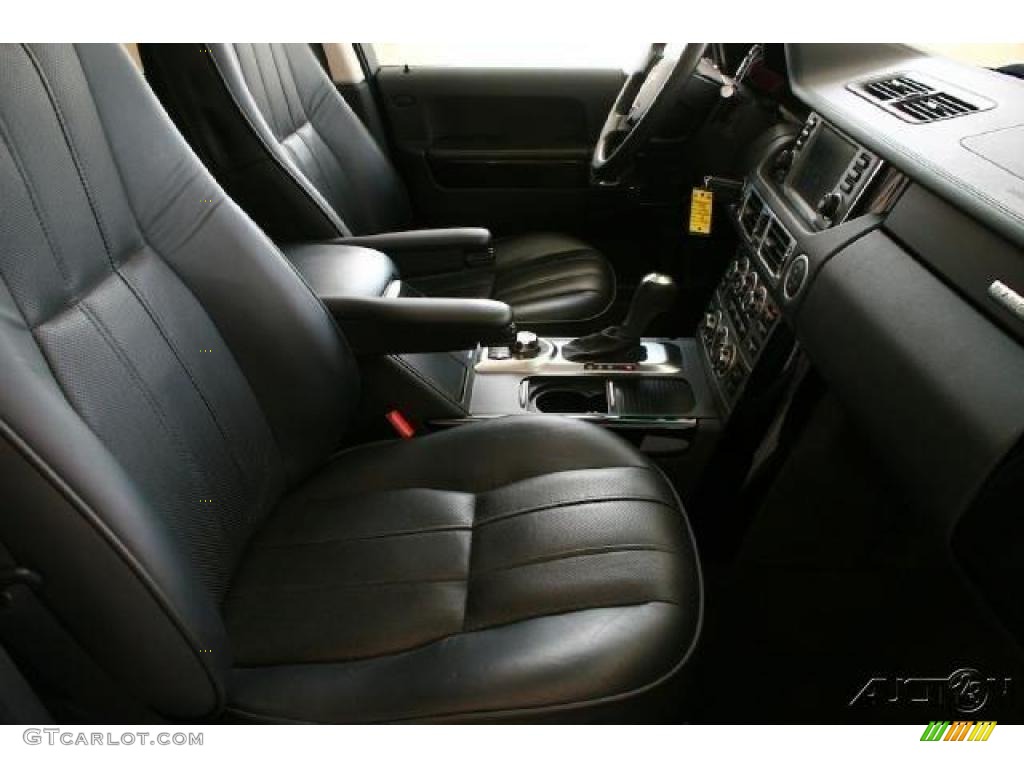 2007 Range Rover Supercharged - Java Black Pearl / Charcoal photo #26