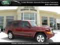2007 Red Rock Pearl Jeep Commander Sport  photo #1
