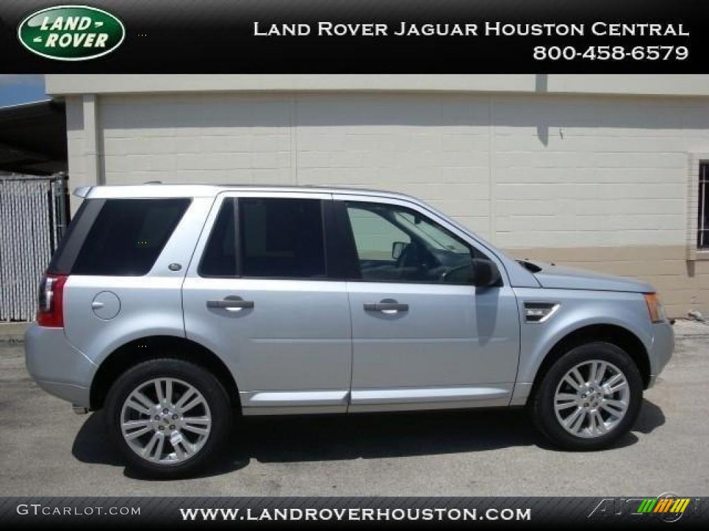 2010 LR2 HSE - Zermatt Silver Metallic / Ebony photo #1