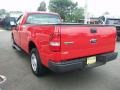 2007 Bright Red Ford F150 XL Regular Cab  photo #4