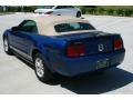 2008 Vista Blue Metallic Ford Mustang V6 Deluxe Convertible  photo #9