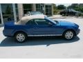 2008 Vista Blue Metallic Ford Mustang V6 Deluxe Convertible  photo #12