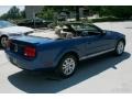 2008 Vista Blue Metallic Ford Mustang V6 Deluxe Convertible  photo #20
