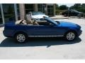 2008 Vista Blue Metallic Ford Mustang V6 Deluxe Convertible  photo #21