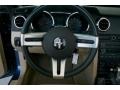 2008 Vista Blue Metallic Ford Mustang V6 Deluxe Convertible  photo #22