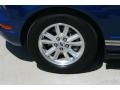 2008 Vista Blue Metallic Ford Mustang V6 Deluxe Convertible  photo #39