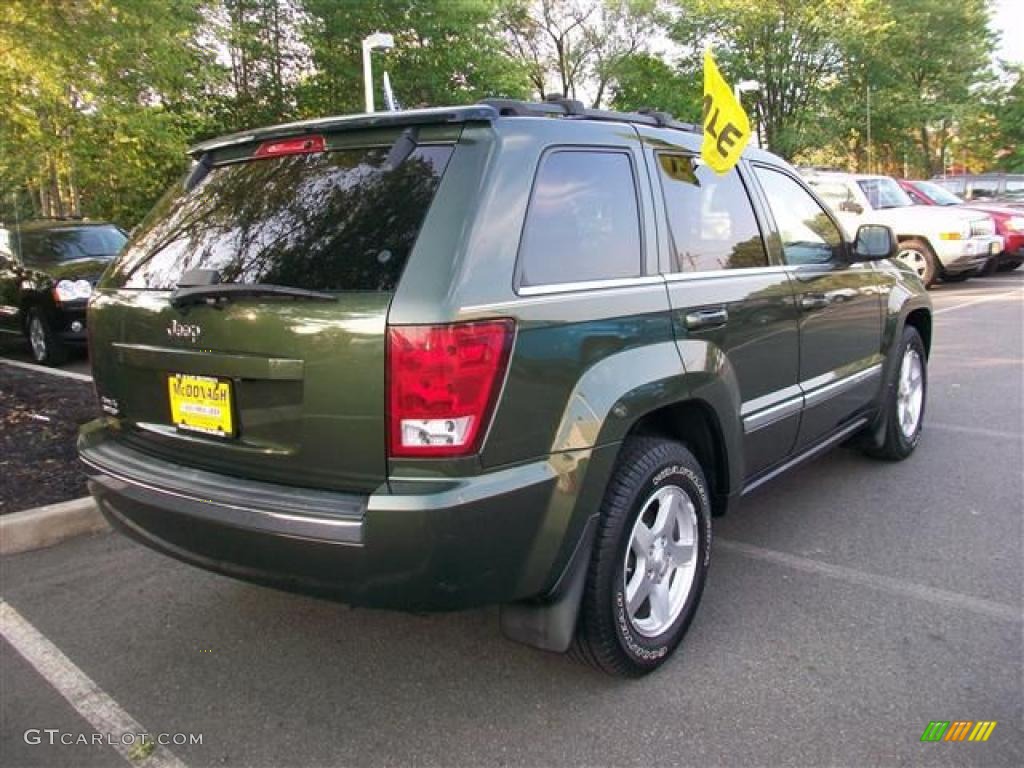 2006 Grand Cherokee Limited 4x4 - Jeep Green Metallic / Medium Slate Gray photo #4