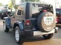 2008 Steel Blue Metallic Jeep Wrangler Sahara 4x4  photo #4