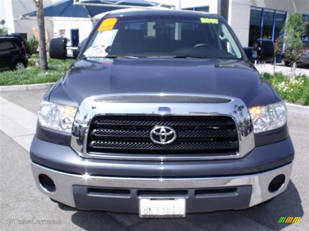 2007 Tundra SR5 CrewMax - Slate Metallic / Black photo #2