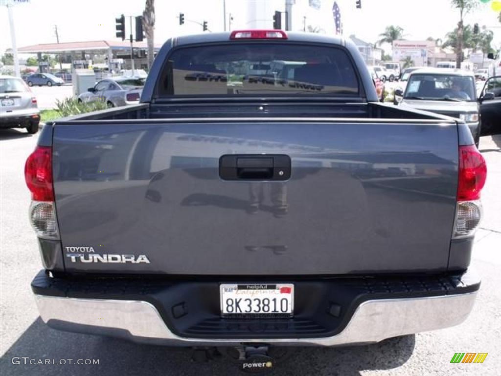 2007 Tundra SR5 CrewMax - Slate Metallic / Black photo #6