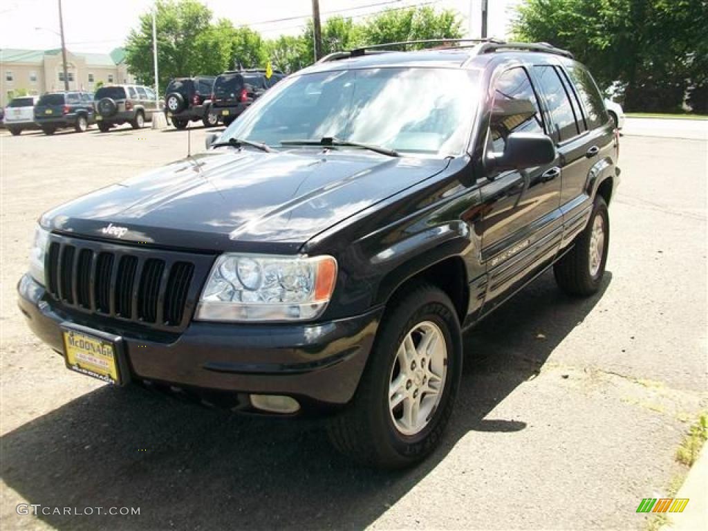 2000 Grand Cherokee Limited 4x4 - Black / Agate photo #1