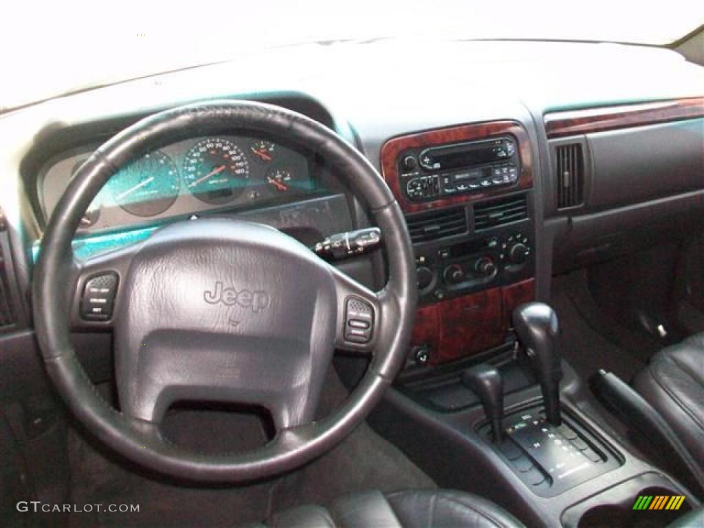 2000 Grand Cherokee Limited 4x4 - Black / Agate photo #9