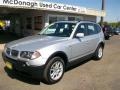 2005 Titanium Silver Metallic BMW X3 2.5i  photo #2