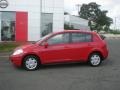 2007 Red Alert Nissan Versa S  photo #2