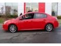 2008 Red Alert Nissan Sentra SE-R Spec V  photo #2