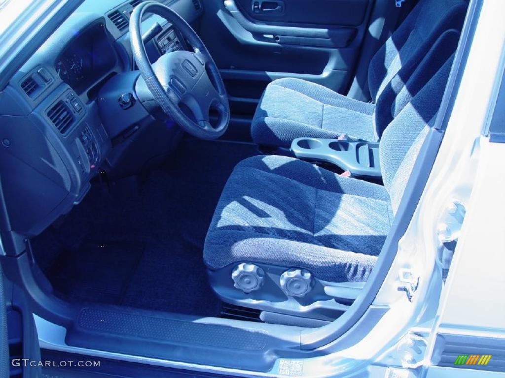 1999 CR-V LX 4WD - Sebring Silver Metallic / Charcoal photo #2