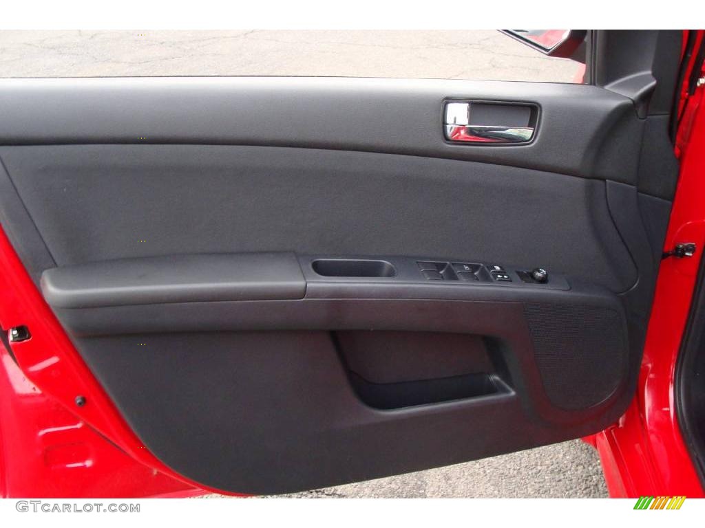2008 Sentra SE-R Spec V - Red Alert / SE-R Charcoal photo #12