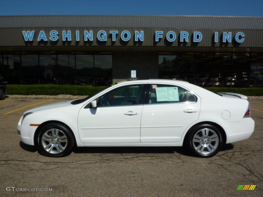 Oxford White Ford Fusion