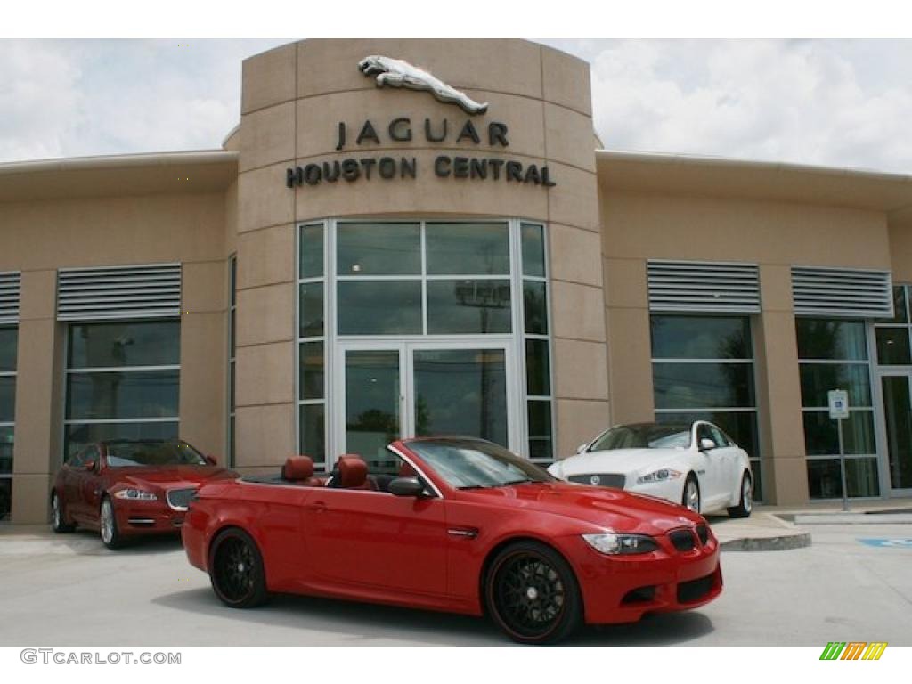 2008 M3 Convertible - Melbourne Red Metallic / Fox Red photo #1