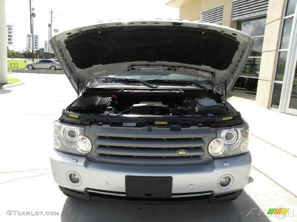 2007 Range Rover HSE - Zermatt Silver Metallic / Charcoal photo #46