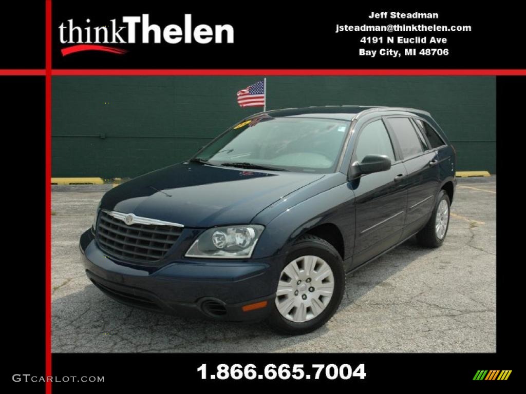 2005 Pacifica  - Midnight Blue Pearl / Light Taupe photo #1