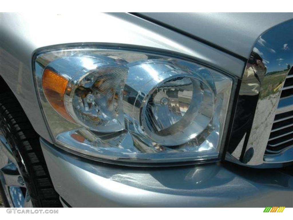 2007 Ram 1500 Big Horn Edition Quad Cab 4x4 - Bright Silver Metallic / Medium Slate Gray photo #10