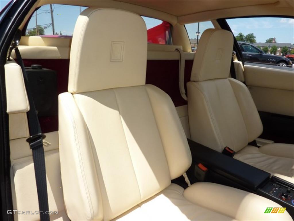 Cream Interior 1986 Ferrari Testarossa Standard Testarossa Model Photo #34393432