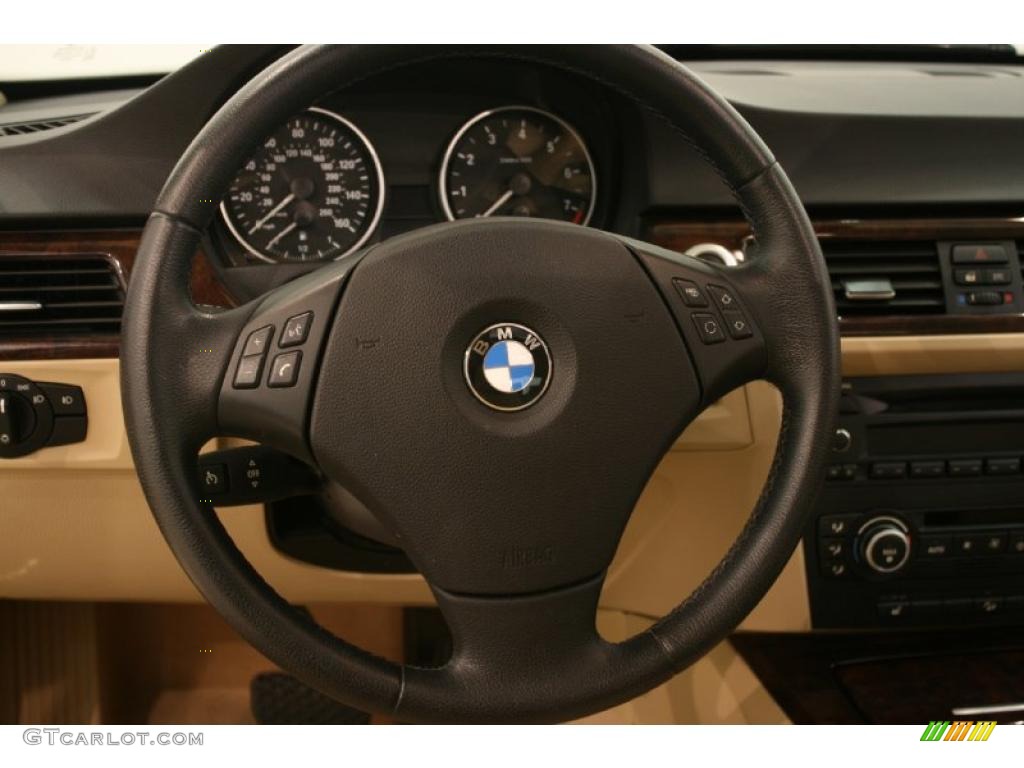 2007 3 Series 328xi Sedan - Platinum Bronze Metallic / Beige Dakota Leather photo #14