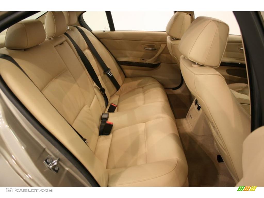 2007 3 Series 328xi Sedan - Platinum Bronze Metallic / Beige Dakota Leather photo #22