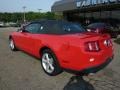 2010 Torch Red Ford Mustang GT Convertible  photo #2