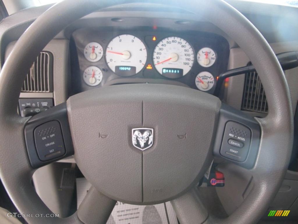 2004 Ram 3500 SLT Quad Cab Dually - Deep Molten Red Metallic / Taupe photo #14