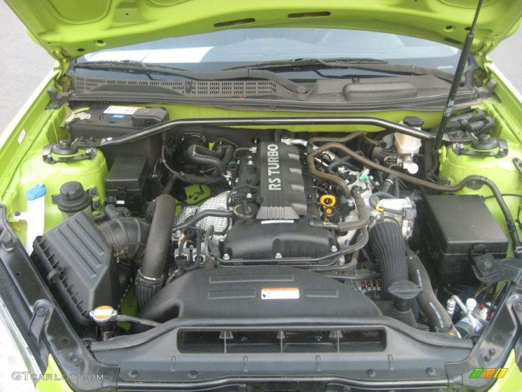 2010 Genesis Coupe 2.0T - Lime Rock Green / Black photo #19