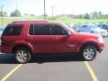 2008 Redfire Metallic Ford Explorer XLT  photo #3