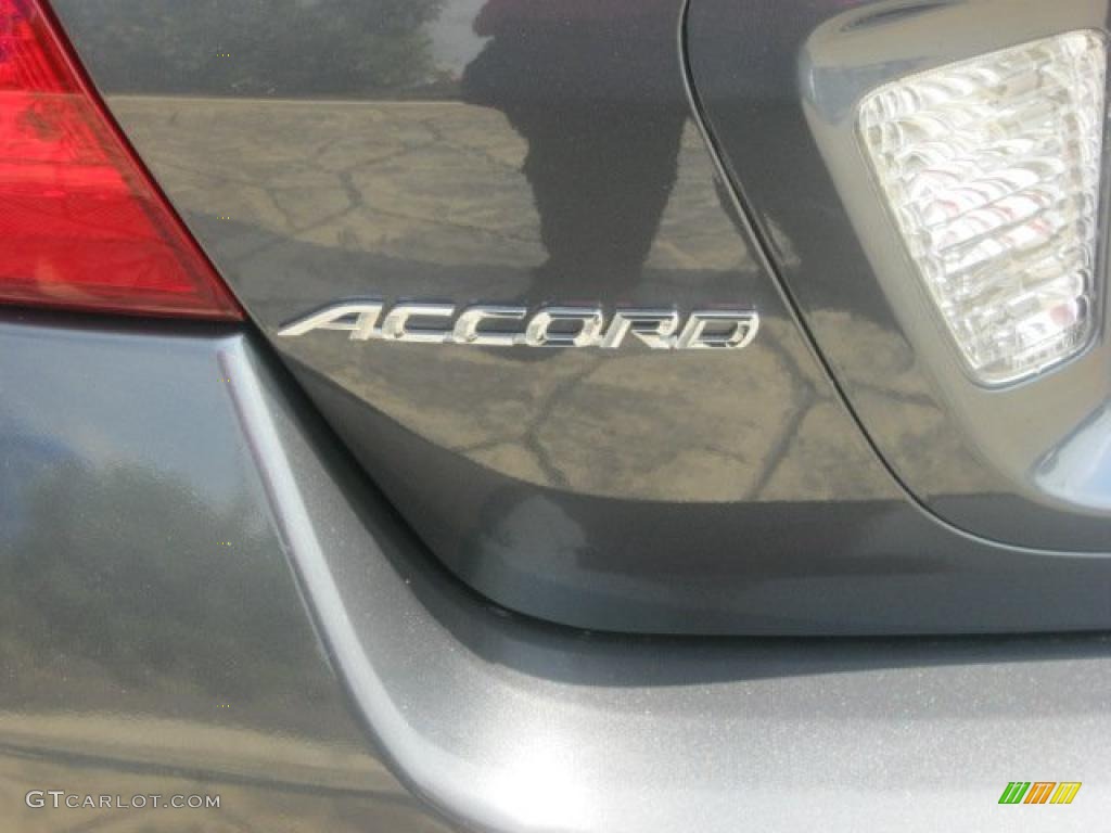 2007 Accord EX-L Sedan - Graphite Pearl / Gray photo #10