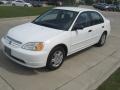 Taffeta White - Civic LX Sedan Photo No. 3