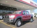 2007 Impulse Red Pearl Toyota Tacoma V6 PreRunner Double Cab  photo #1